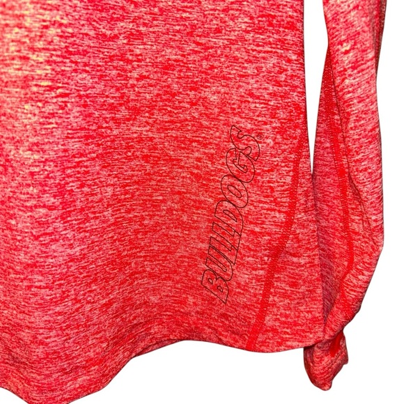 Nike Ladies Georgia Bulldogs red stretch pullover shirt top M Medium - Picture 3 of 5